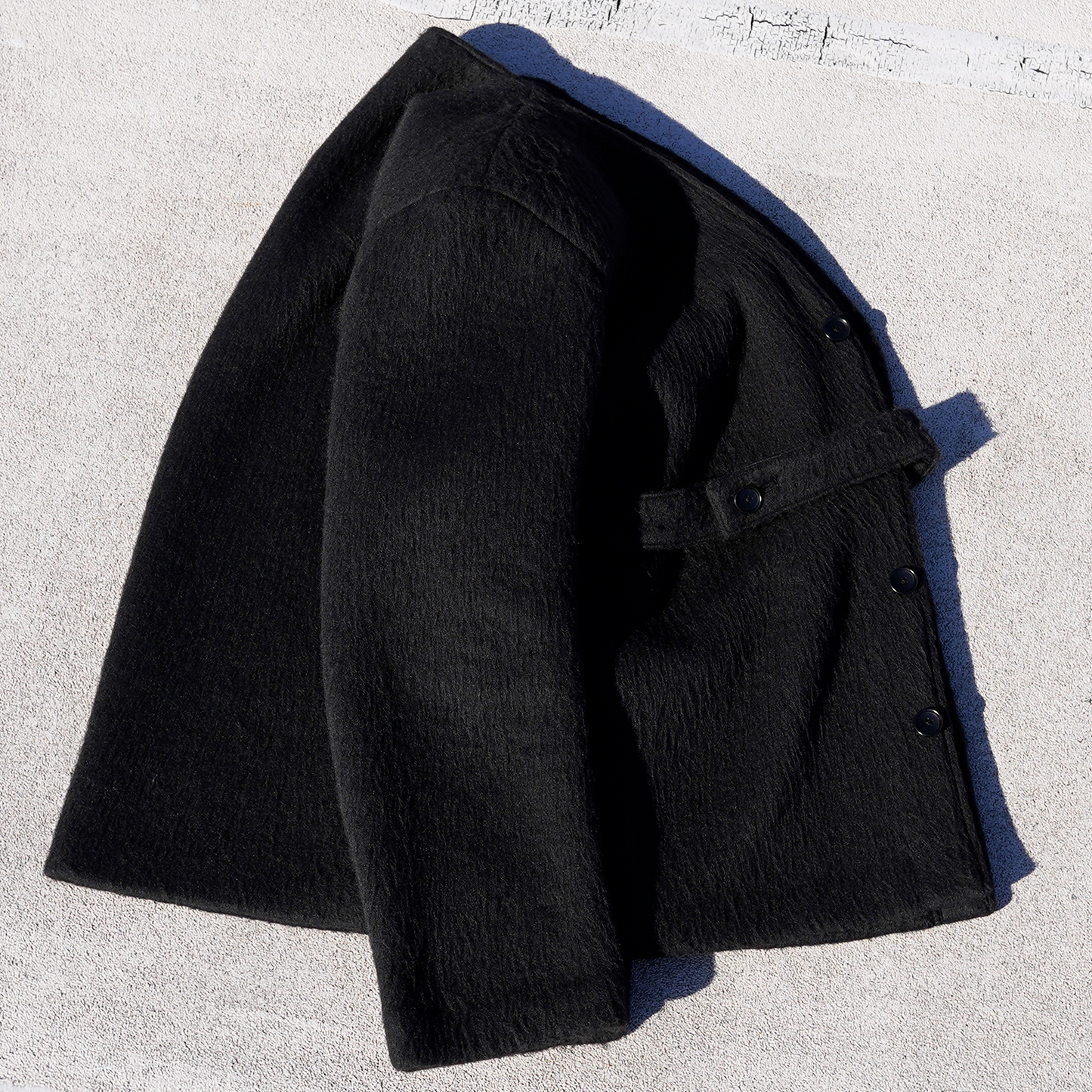 SHAGGY BELT CARDIGAN JACKET