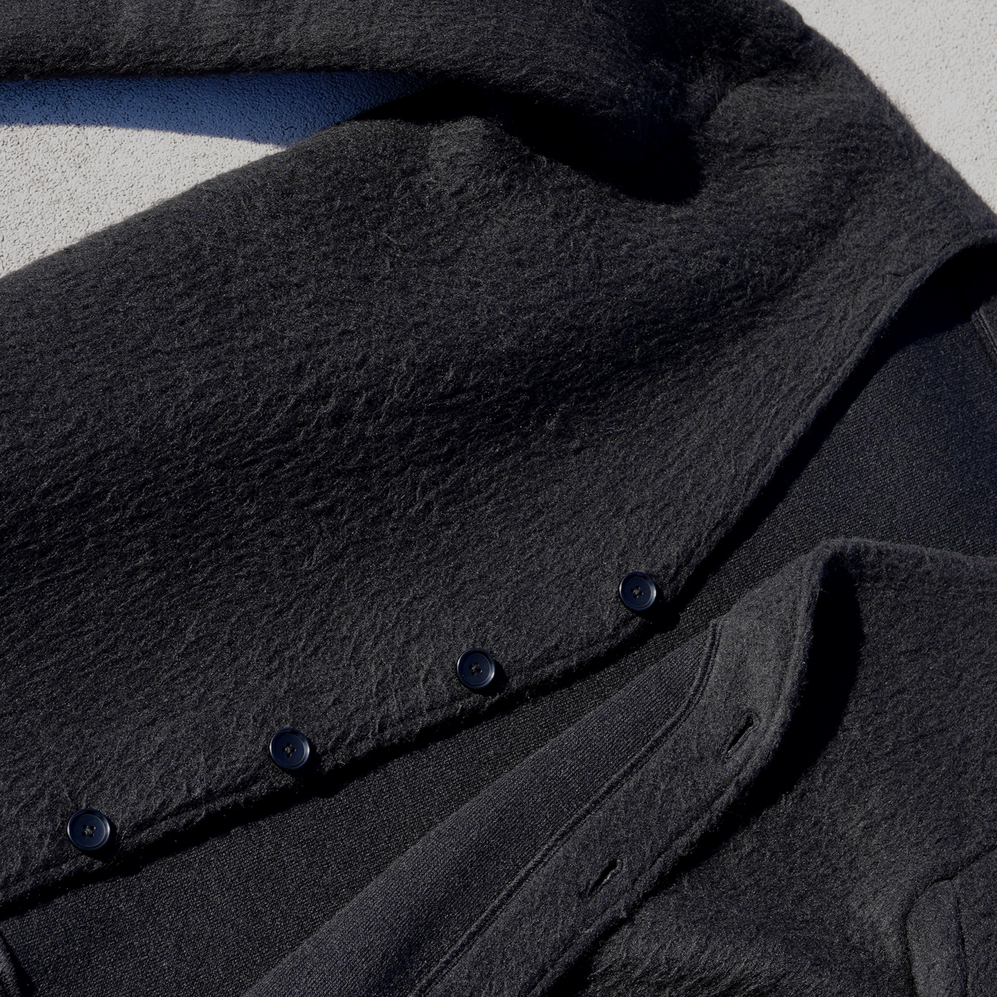 SHAGGY BELT CARDIGAN JACKET