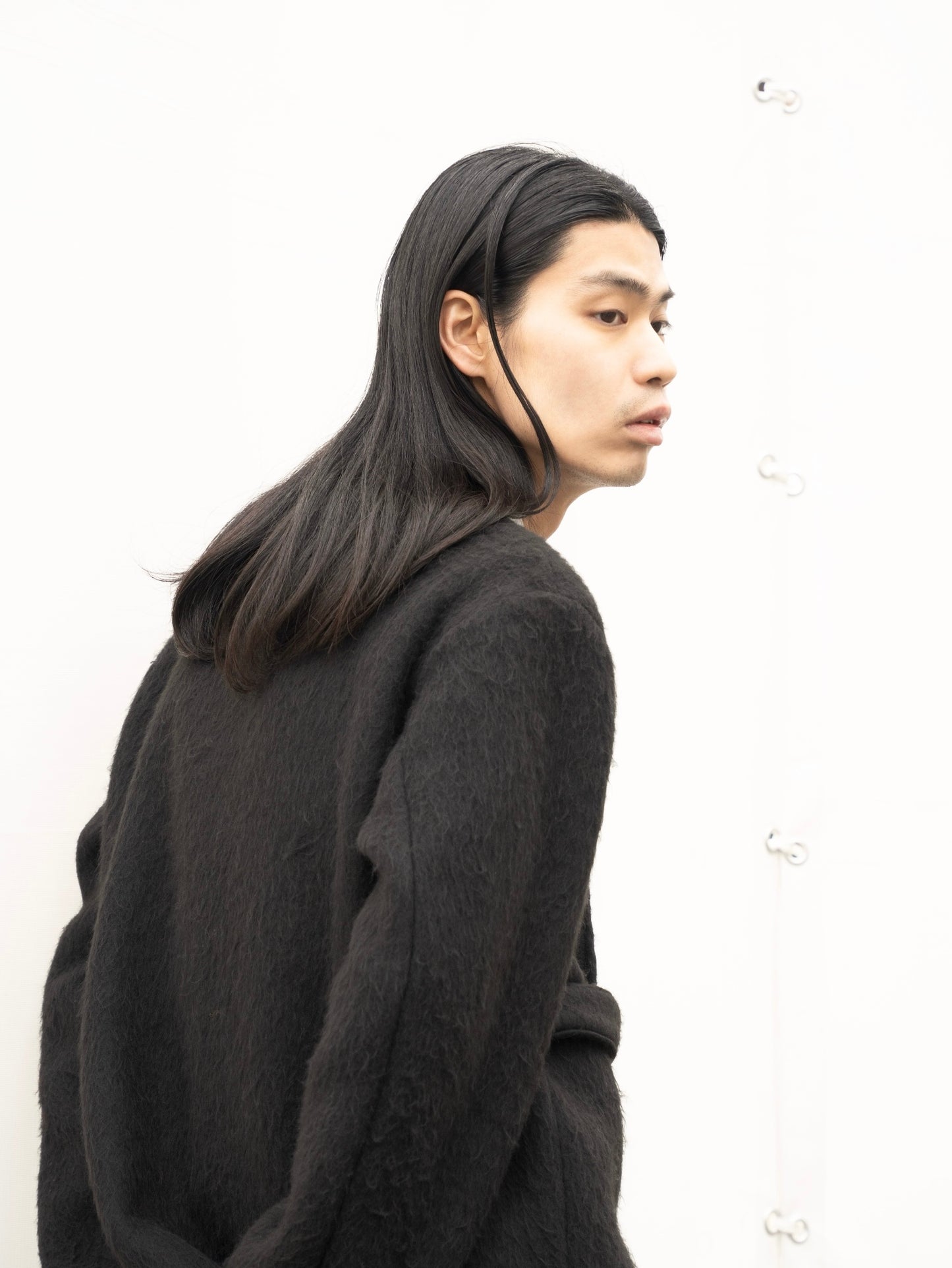 SHAGGY BELT CARDIGAN JACKET