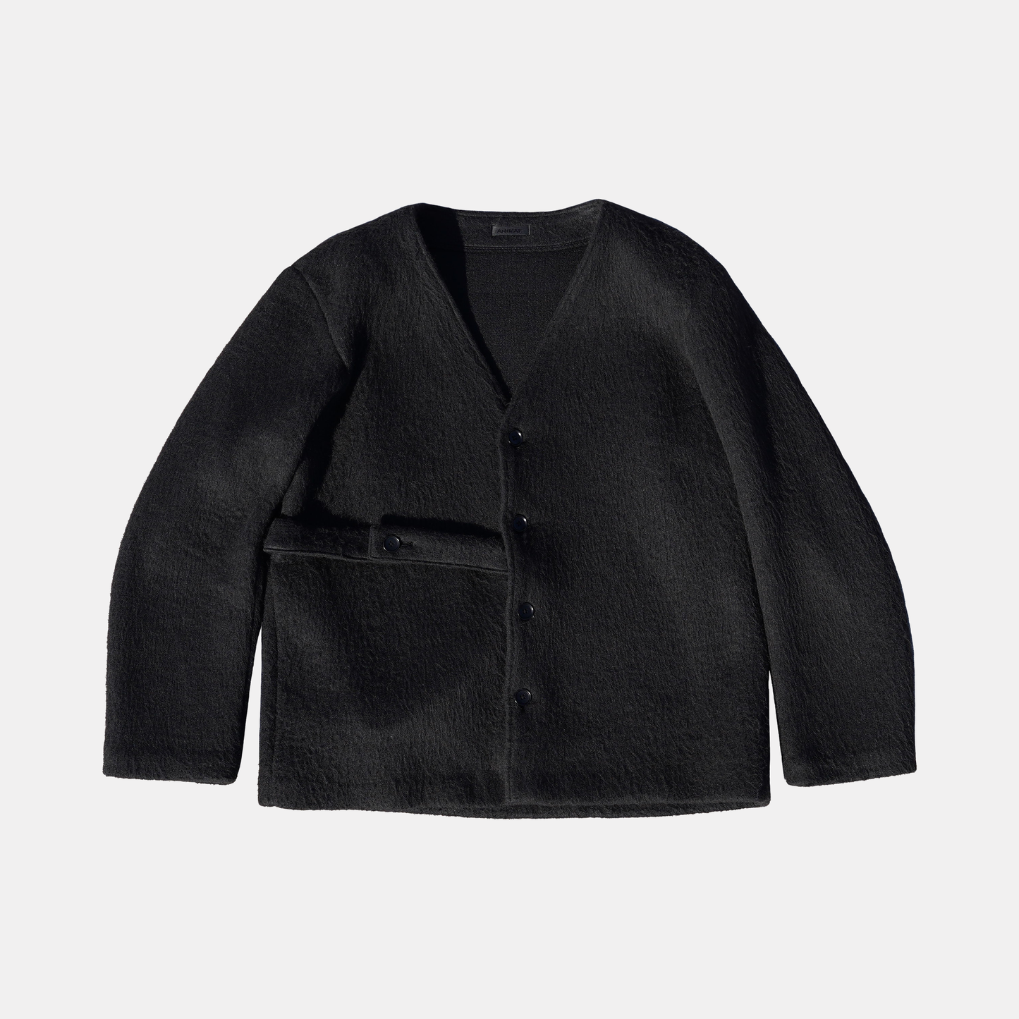 SHAGGY BELT CARDIGAN JACKET