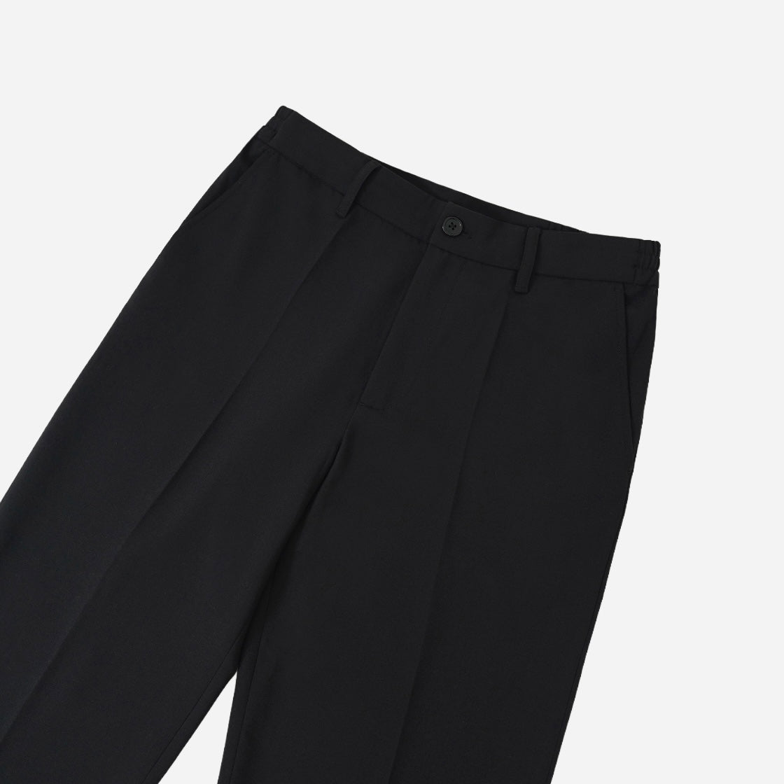 脚長スラックス BLACK – ANIMAF