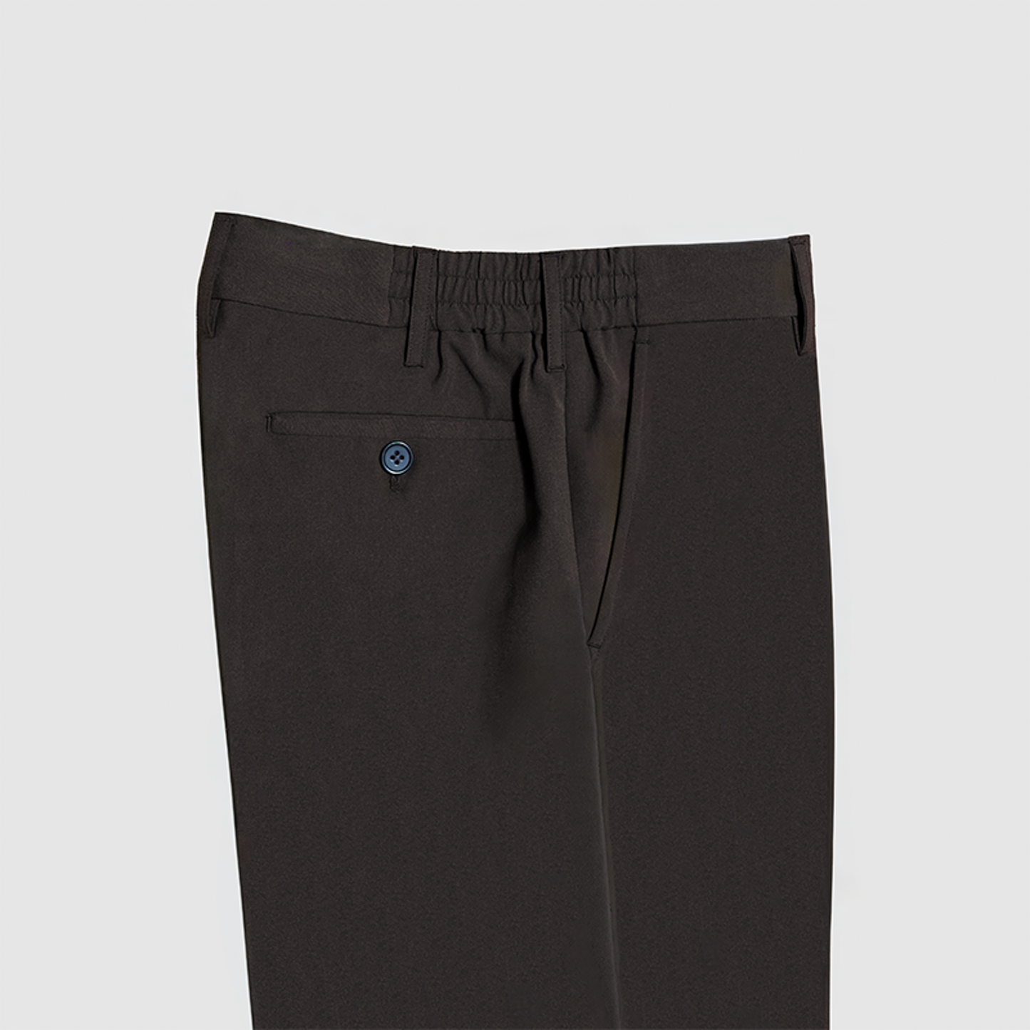脚長スラックス BROWN