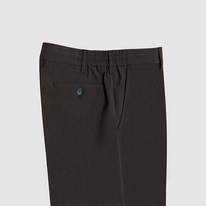 脚長スラックス BROWN