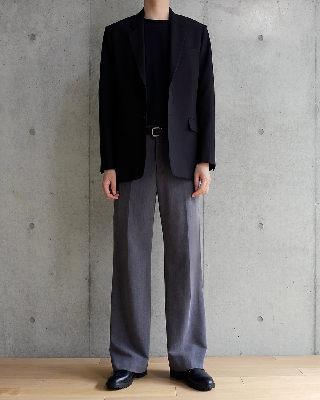 ANIMAF 脚長スラックス 脚長スラックス GRAY – ANIMAF