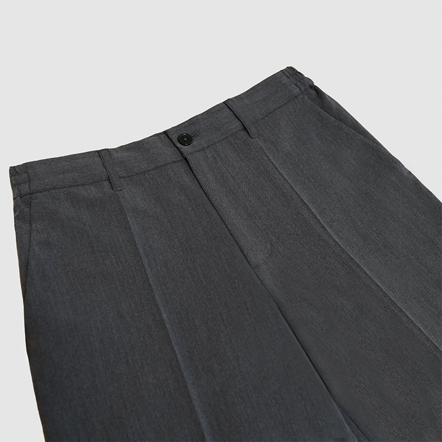 脚長スラックス GRAY