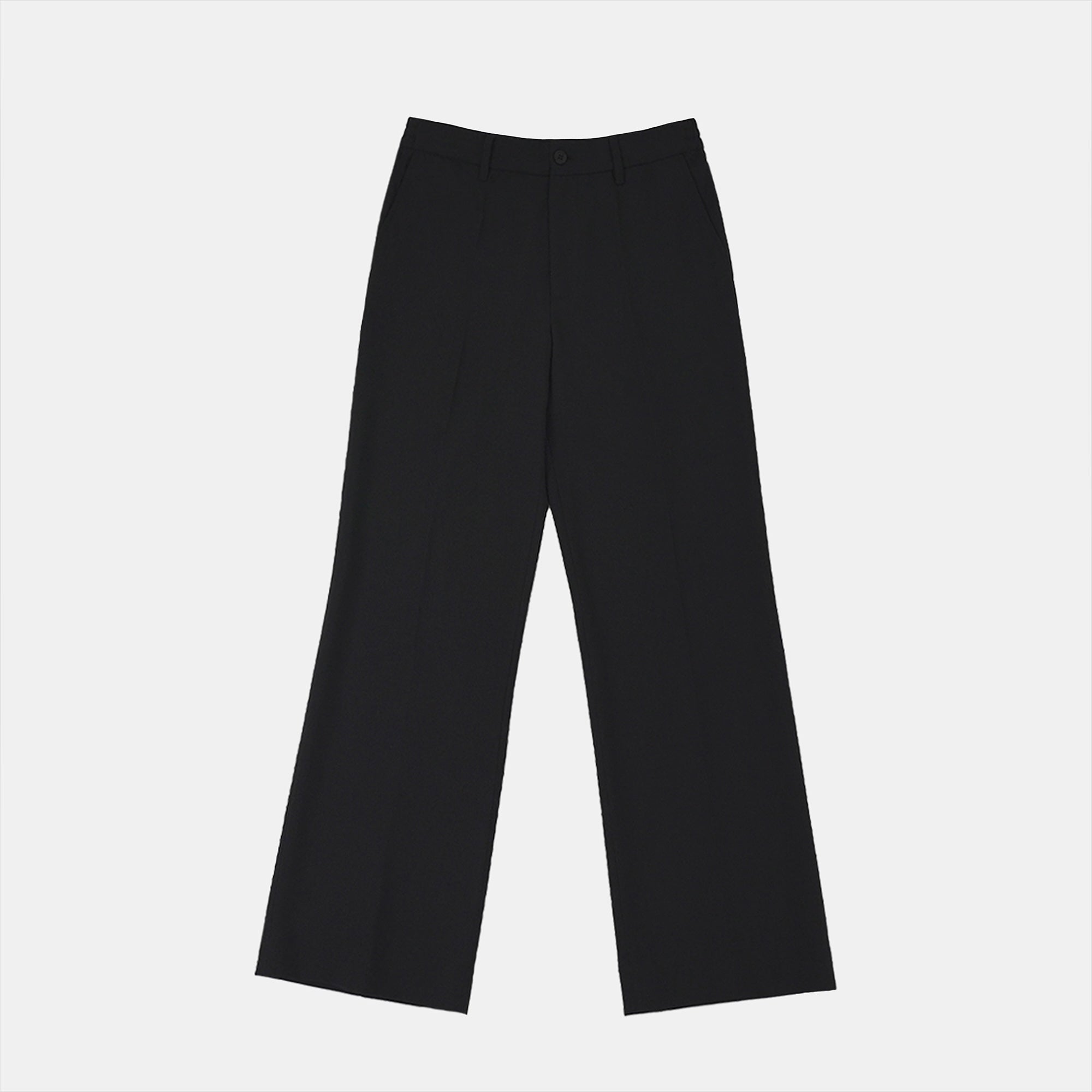 脚長スラックス BLACK – ANIMAF