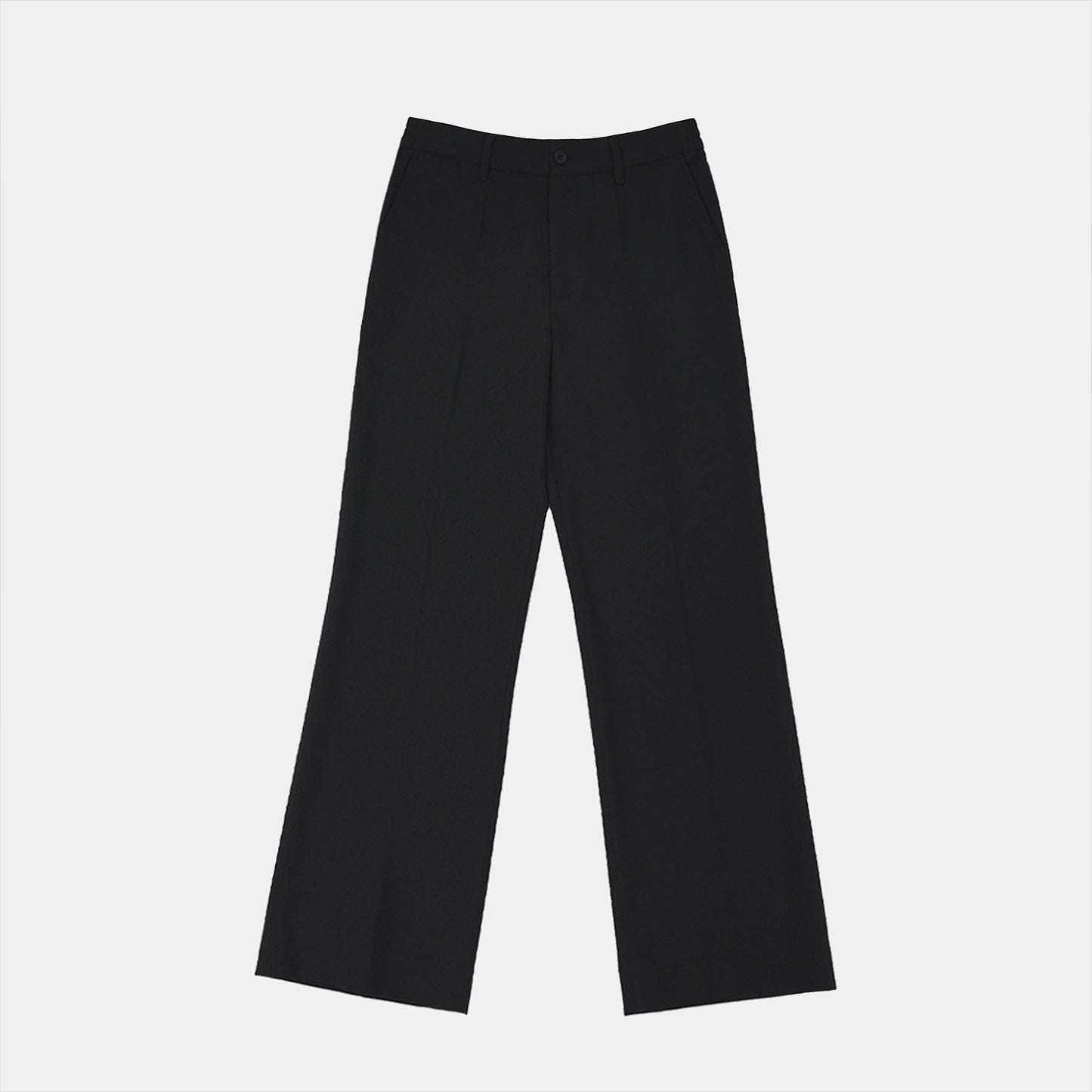 脚長スラックス BLACK